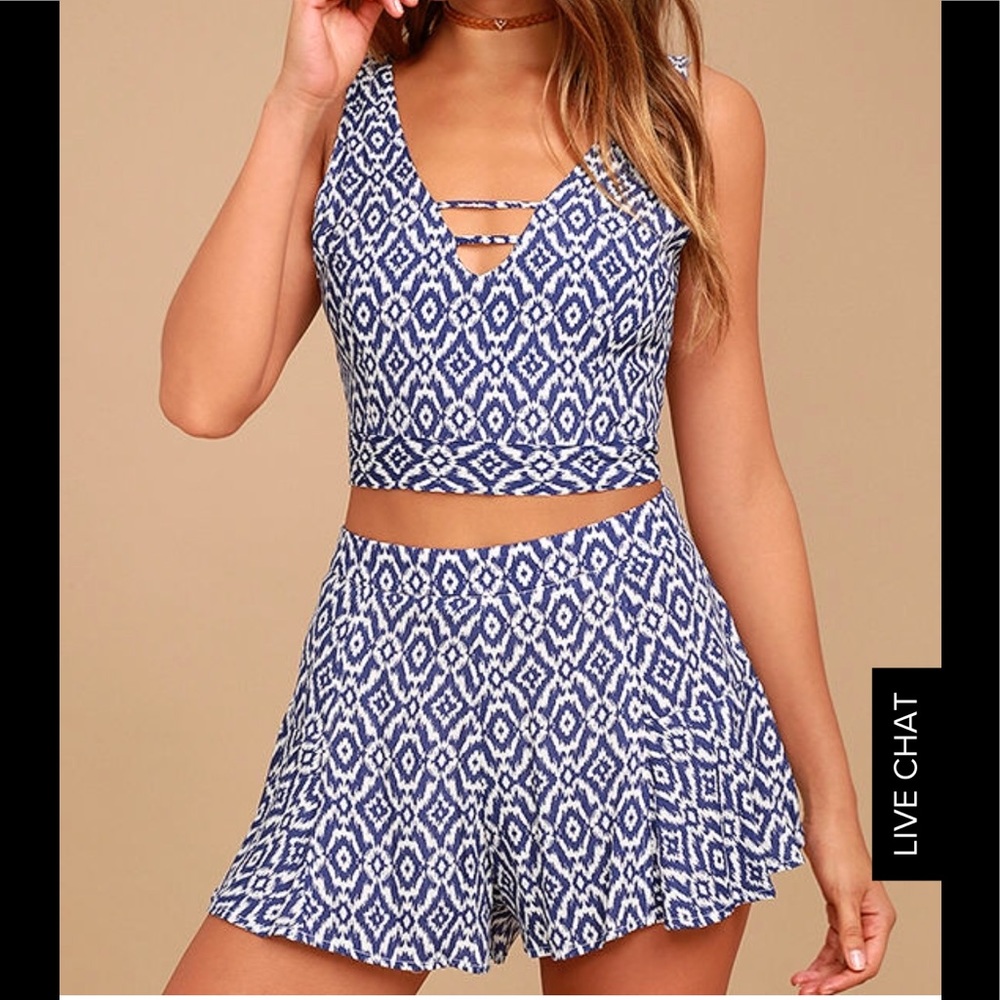 Two piece shorts set